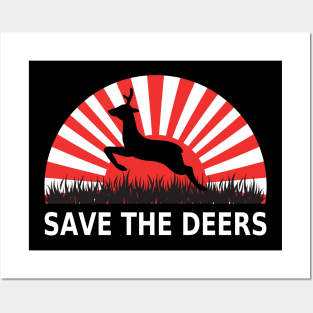 Climate Change Save the Key Deers Posters and Art